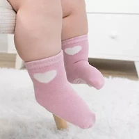 The Peanutshell Baby Girls 12 Pair Crew Socks