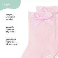 The Peanutshell Baby Girls 12 Pair Crew Socks