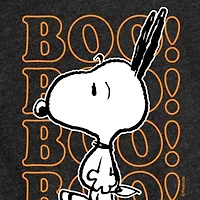 Girls Crew Neck Short Sleeve Snoopy Graphic T-Shirt