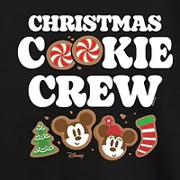 Disney Collection Boys Crew Neck Long Sleeve Mickey and Friends Graphic T-Shirt