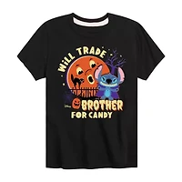 Disney Collection Boys Crew Neck Short Sleeve Graphic T-Shirt