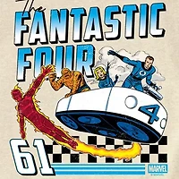 Disney Collection Girls Round Neck Short Sleeve Marvel Graphic T-Shirt