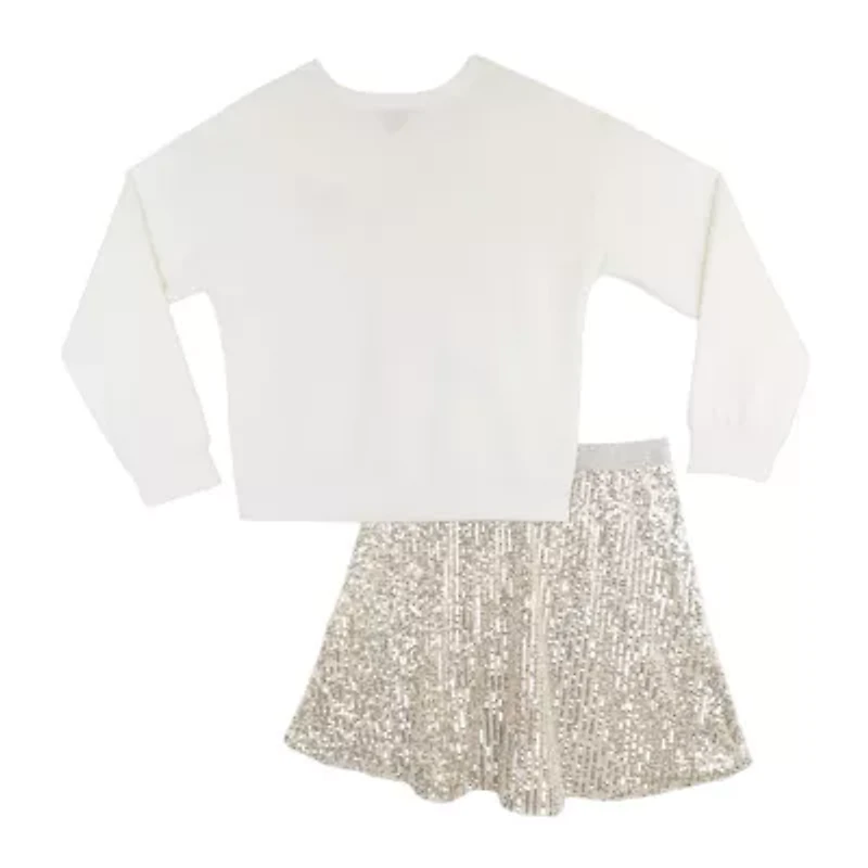 Lilt Big Kid Girls 2-pc. Skirt Set