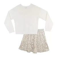 Lilt Big Kid Girls 2-pc. Skirt Set