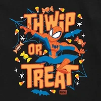 Little & Big Kid Boys Crew Neck Short Sleeve Regular Fit Spiderman Graphic T-Shirt