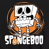 Little & Big Kid Boys Crew Neck Short Sleeve Regular Fit Spongebob Graphic T-Shirt