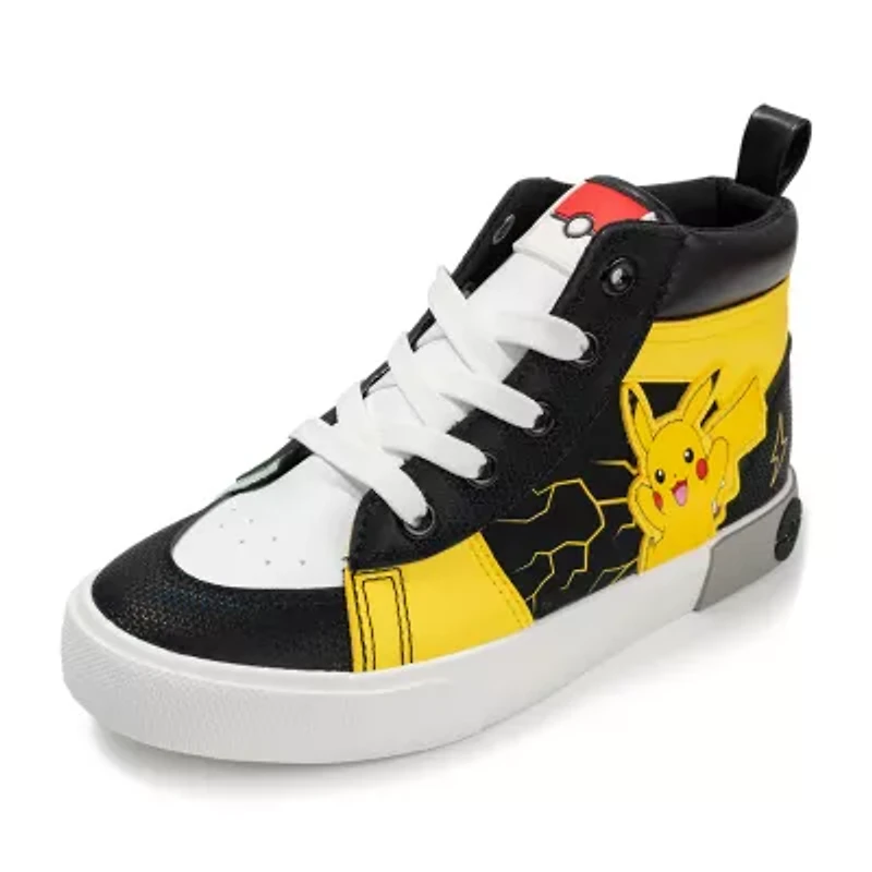 Ground Up Boys Pokemon Hightop Little & Big Kid Sneakers
