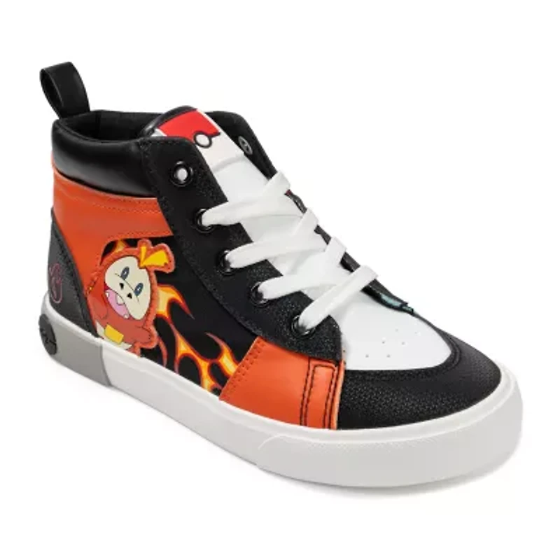 Ground Up Boys Pokemon Hightop Little & Big Kid Sneakers