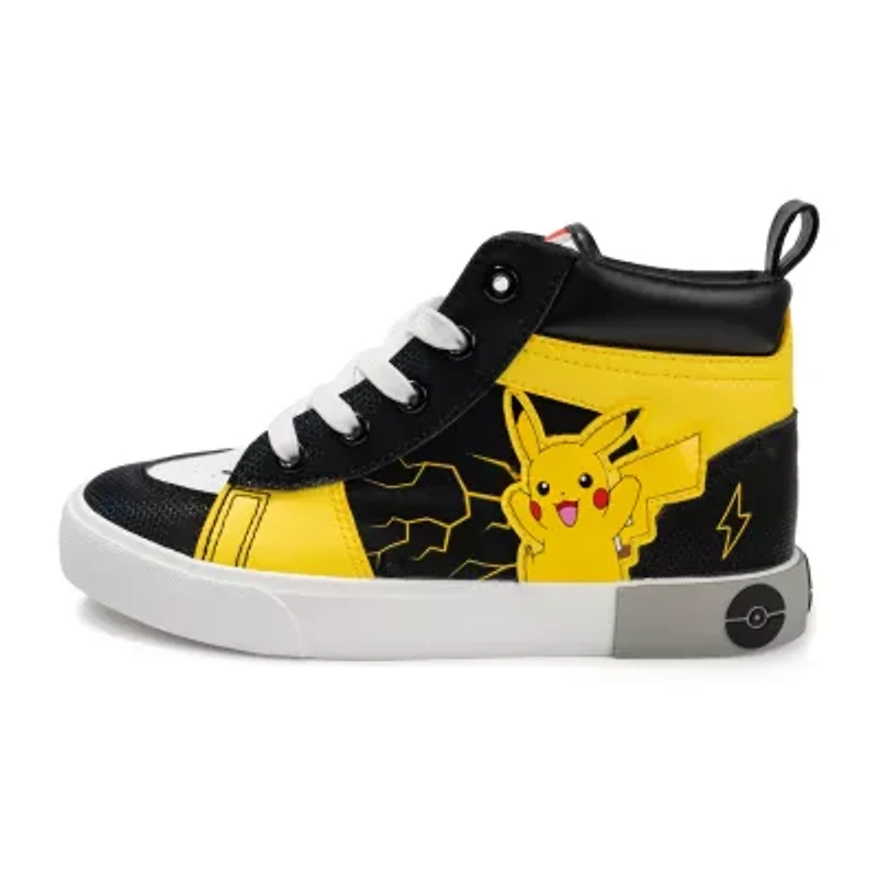 Ground Up Boys Pokemon Hightop Little & Big Kid Sneakers