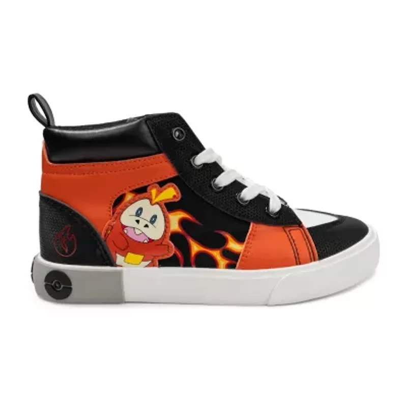 Ground Up Boys Pokemon Hightop Little & Big Kid Sneakers