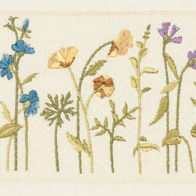 Linum Home Textiles Serenity Embellished 2-pc. Bath Towel Set