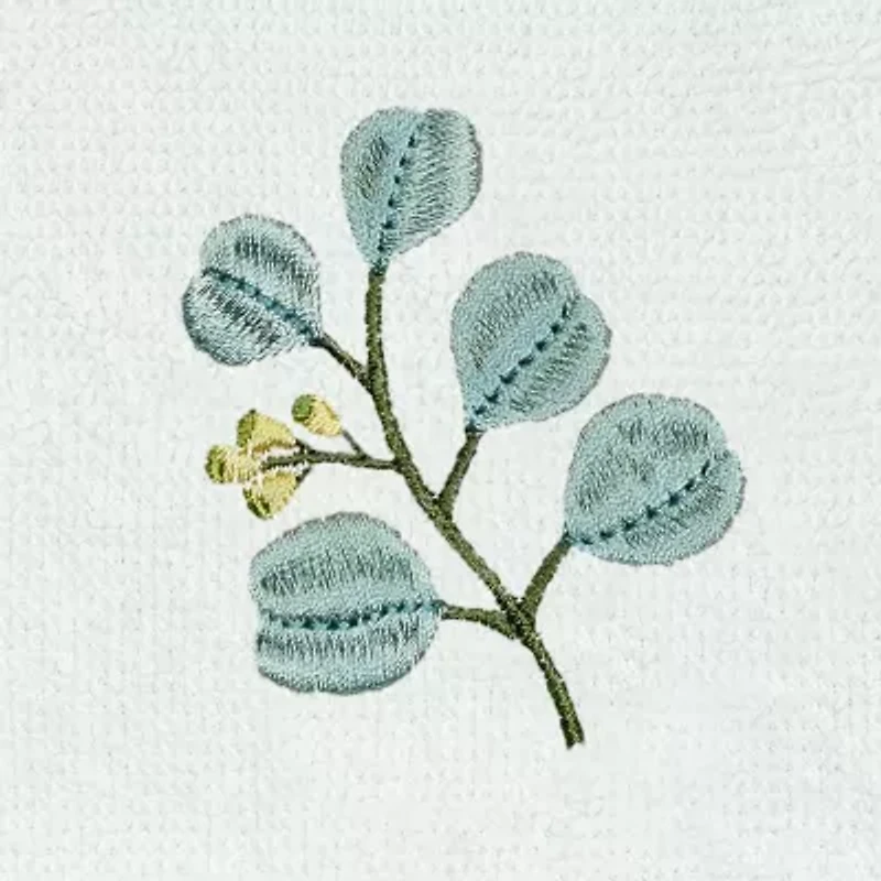 Linum Home Textiles Botanica 2-pc. Embellished Fingertip Towel