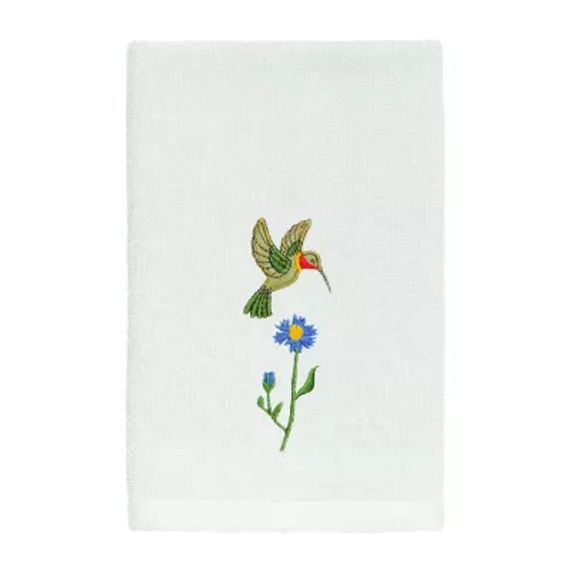 Linum Home Textiles Hada 2-pc. Embellished Fingertip Towel