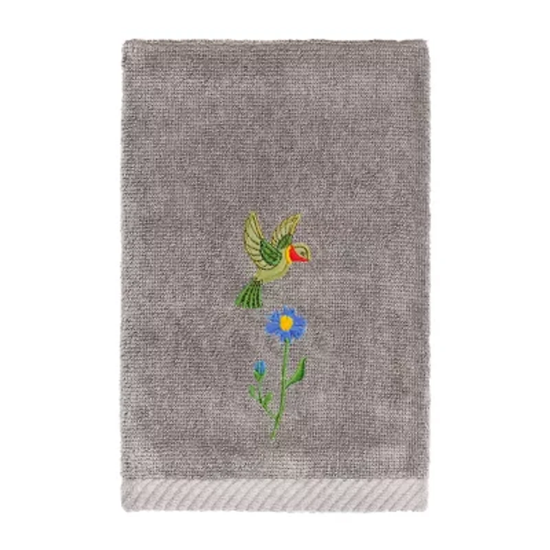 Linum Home Textiles Hada 2-pc. Embellished Fingertip Towel