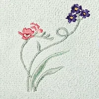 Linum Home Textiles Stella 2-pc. Embellished Fingertip Towel