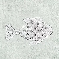 Linum Home Textiles Figi 2-pc. Embellished Fingertip Towel