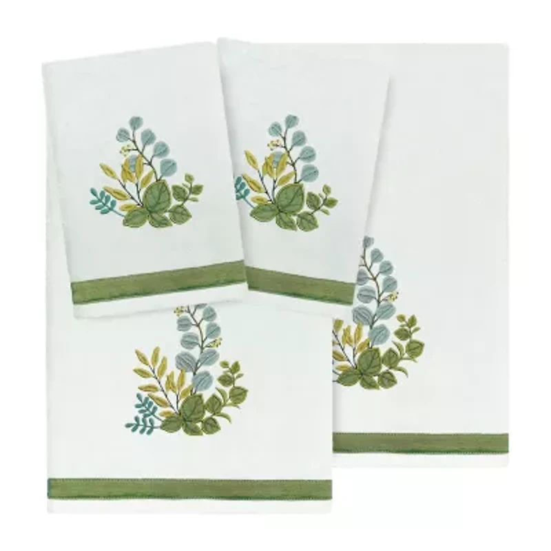 Linum Home Textiles Botanica Embellished -pc. Bath Towel Set