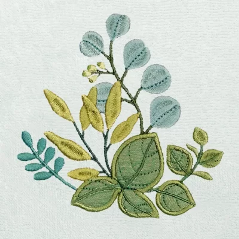 Linum Home Textiles Botanica Embellished -pc. Bath Towel Set