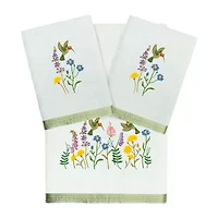 Linum Home Textiles Hada Embellished -pc. Bath Towel Set