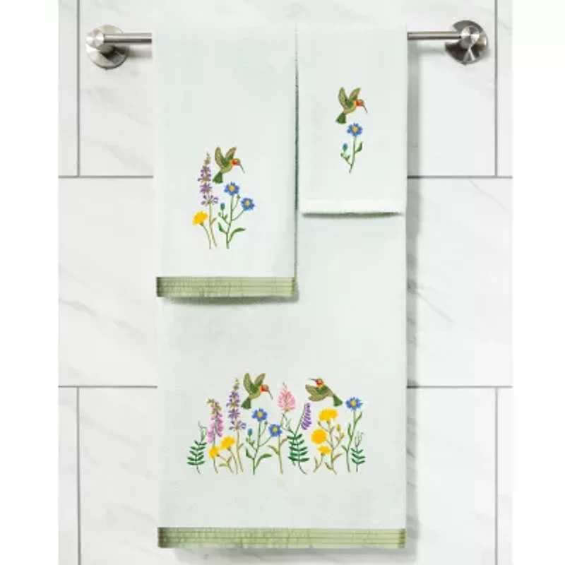 Linum Home Textiles Hada Embellished -pc. Bath Towel Set