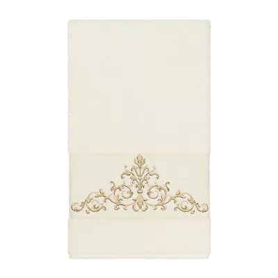 Linum Home Textiles Scarlet Embellished Scroll Bath Towel