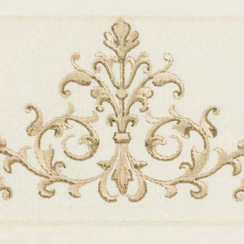 Linum Home Textiles Scarlet Embellished Scroll Bath Towel