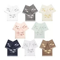 Linum Home Textiles Figi Embellished -pc. Bath Towel Set