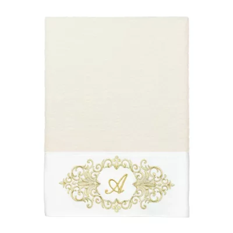 Linum Home Textiles Monica Gold Embellished 2-pc. Bath Towel Set