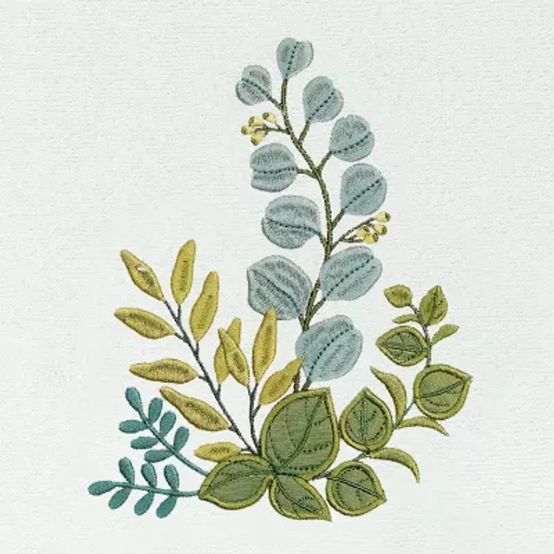 Linum Home Textiles Botanica Embellished 3-pc. Bath Towel Set