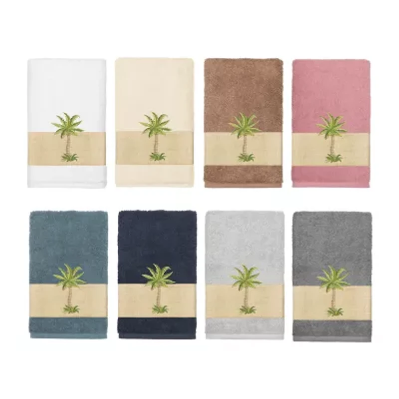 Linum Home Textiles Colton Embellished Hand Towel