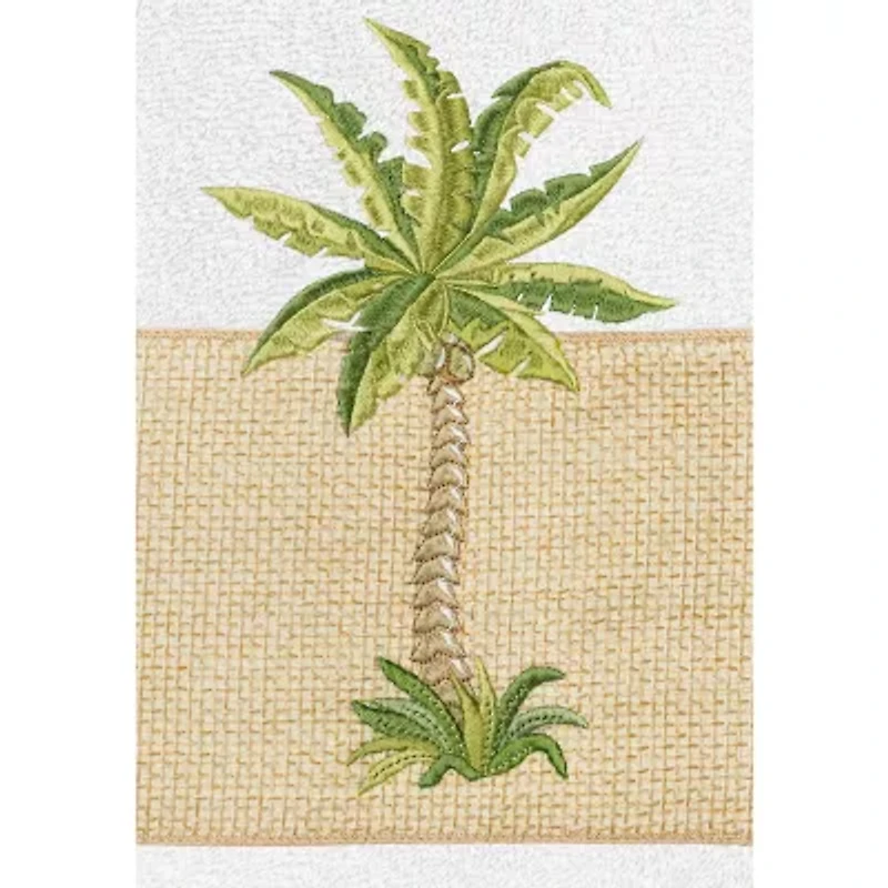 Linum Home Textiles Colton Embellished Hand Towel