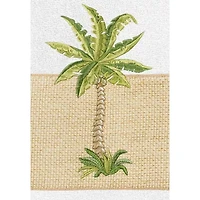 Linum Home Textiles Colton Embellished Hand Towel