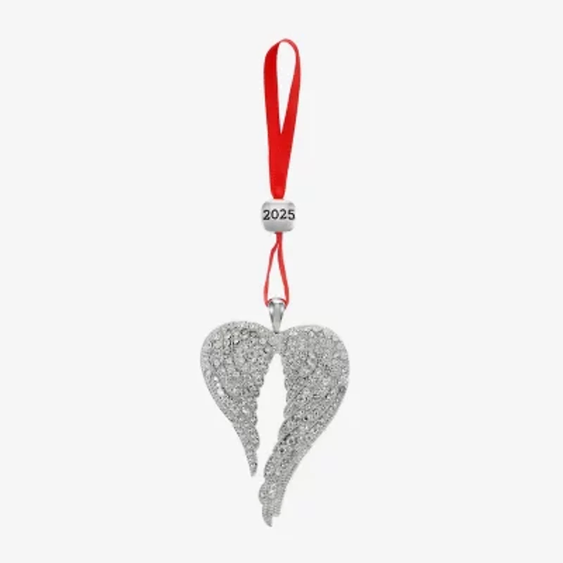 Monet Jewelry Silver Tone Christmas Ornament