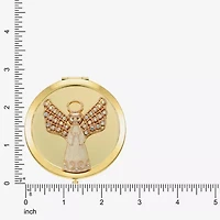 Monet Jewelry Gold Tone Gold Tone Angel Compact Mirror