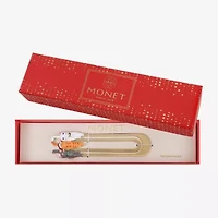 Monet Jewelry Gold Tone Cat Trio Bookmark
