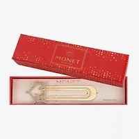 Monet Jewelry Gold Tone Believe Nativity Scene Bookmark