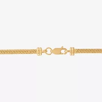 Made in Italy Womens 14K Gold 18 Inch Snake Chain Necklace