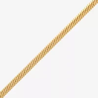 Made in Italy Womens 14K Gold 18 Inch Snake Chain Necklace