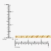 Womens 14K Gold 18 Inch Link Chain Necklace