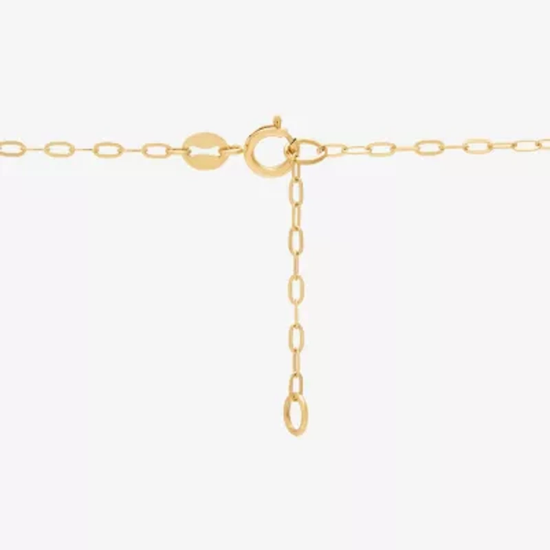 Gold Addiction Womens 10K Gold 17 Inch Chain Necklace
