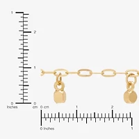 Gold Addiction Womens 10K Gold 17 Inch Chain Necklace