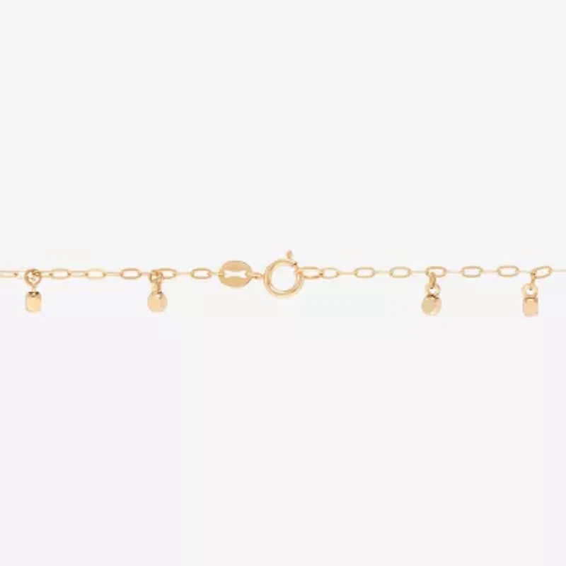 Gold Addiction Womens 10K Gold Charm Bracelet