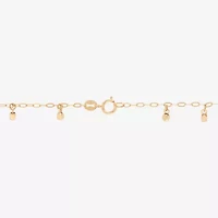 Gold Addiction Womens 10K Gold Charm Bracelet
