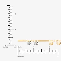 Womens 14K Gold 18 Inch Link Chain Necklace