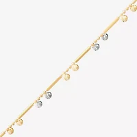 Womens 14K Gold 18 Inch Link Chain Necklace