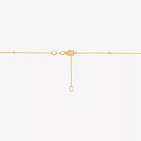Gold Addiction Womens 10K Gold 18 Inch Pendant Necklace