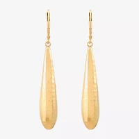 Made in Italy Womens 14K Gold Drop Earrings