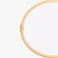 Silver Addiction Womens 14K Gold Over Silver Bangle Bracelet
