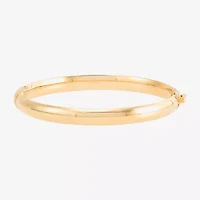 Silver Addiction Womens 14K Gold Over Silver Bangle Bracelet