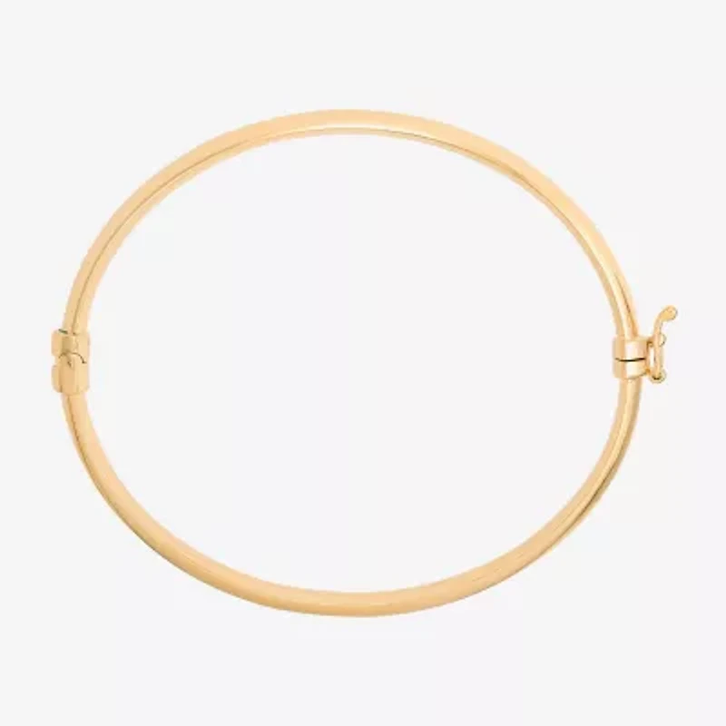 Silver Addiction Womens 14K Gold Over Silver Bangle Bracelet